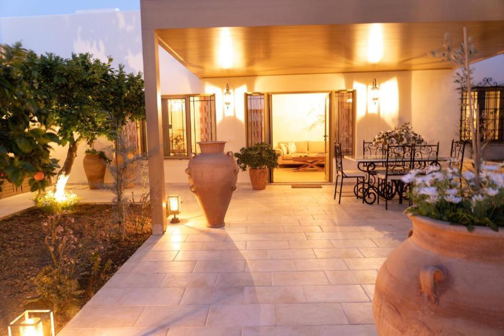 Cretan Rhapsody - Rustick Villa In Siva Сивас Экстерьер фото